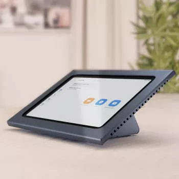 Heckler Design Zoom Rooms Console Security Enclosure for iPad Mini, Graphite (H751-BG)