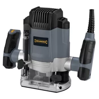 1200W Router with Electronic Variable Speed, 6mm & 8mm Collets, 55mm Plunge Depth