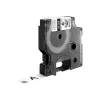 DYMO Rhino IND 12mm Black on White Permanent Nylon Label Tape Cartridge (18488, S0718100)