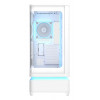 ASUS PRIME AP304 TG ARGB White ATX Mid Tower PC Case