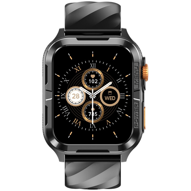 Blackview W10 Pro Smartwatch, 1.83 inch, Black