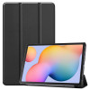 eSTUFF Tablet Case for Samsung Galaxy Tab S8+/S7+/S7 FE, Leather Front, Hard PC Back