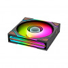 Thermaltake SWAFAN 120 EX INFINITY Wood Edition 120 mm Case Fan, 3-Pack