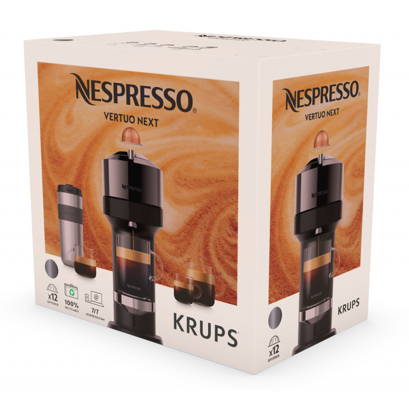 Krups Nespresso Vertuo Next XN910C - Coffee Machine