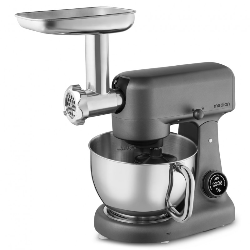 Medion MD12600 Digital Food Processor, 800 W, 4.6 L Bowl (50076302)