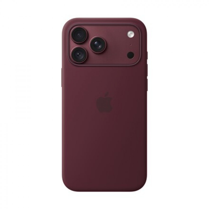 Apple iPhone 18 Pro Max Silicone Case with MagSafe - Burgundy