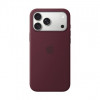 Apple iPhone 18 Pro Max Silicone Case with MagSafe - Burgundy