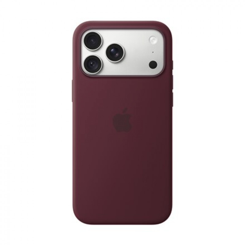Apple iPhone 18 Pro Max Silicone Case with MagSafe - Burgundy
