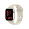 Apple Watch SE 3 GPS 40mm Starlight Aluminium Case with Sand Sport Band - M/L