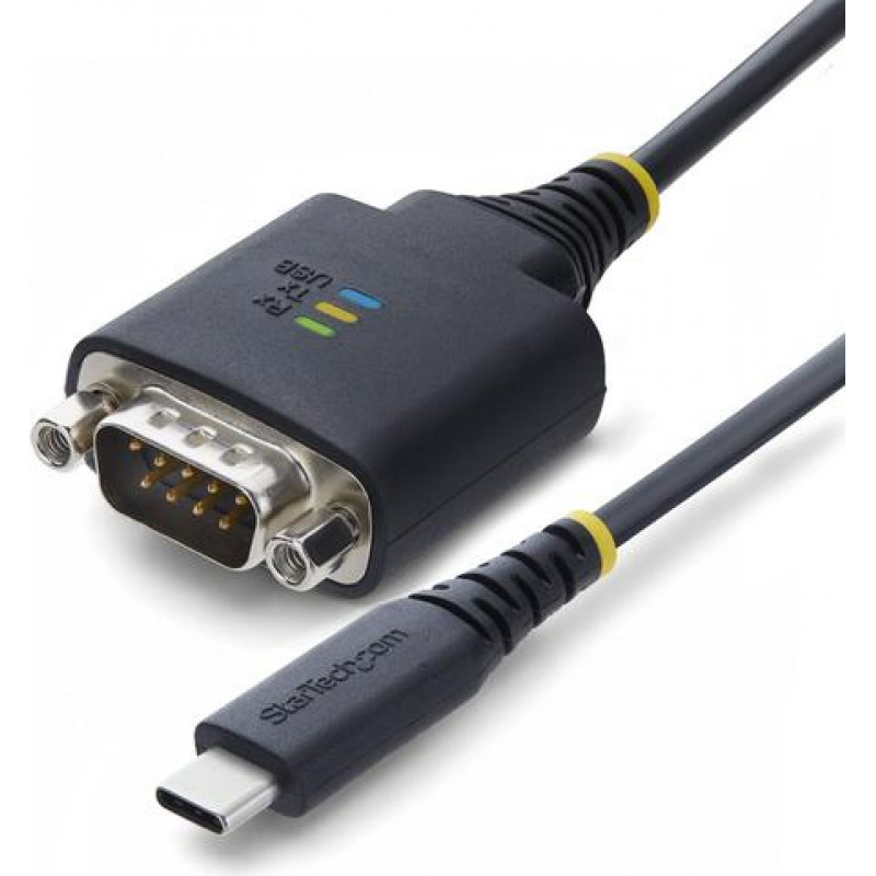 StarTech.com USB-C to RS-232 Serial Adapter Cable, 0.3 m