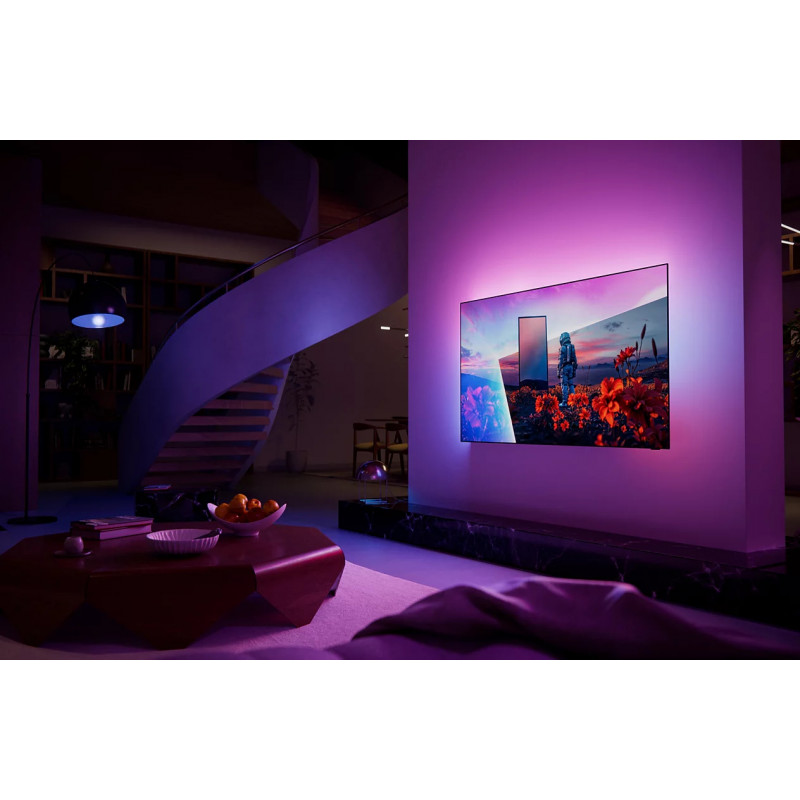 Philips 65OLED811 65 inch (164 cm) 4K UHD OLED Smart TV with Ambilight, Titan OS