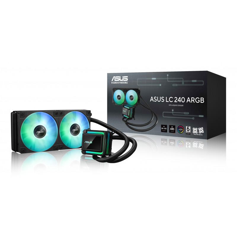 ASUS LC 240 ARGB AIO Liquid CPU Cooler