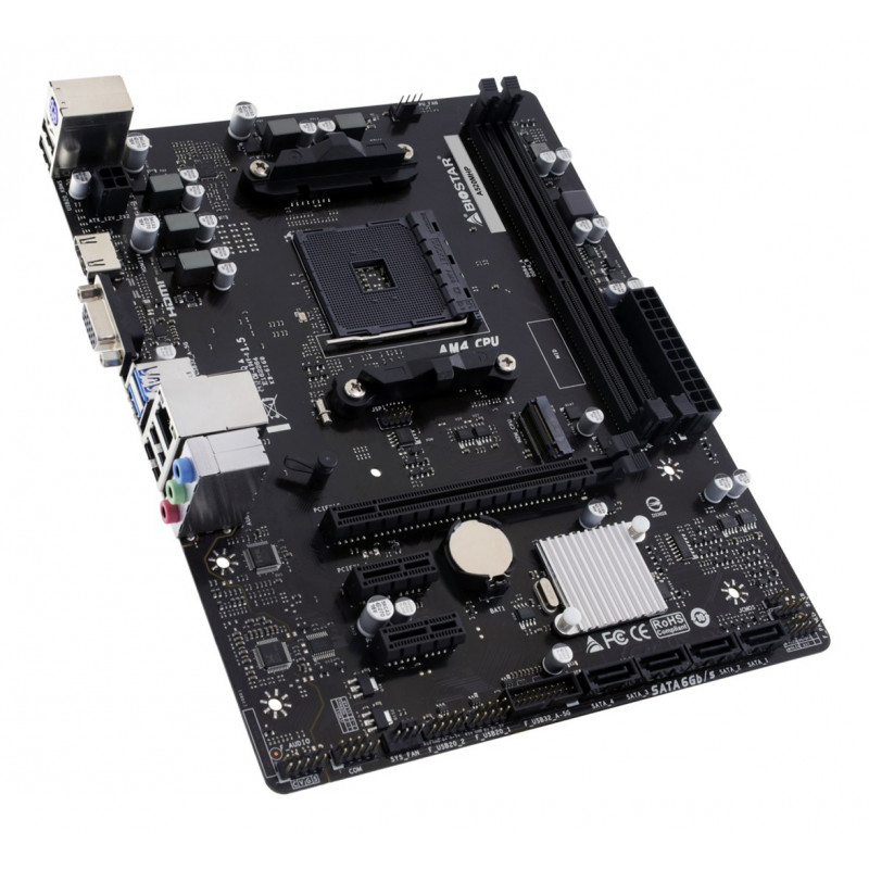 Biostar A520MHP 2.0 AMD A520 AM4 Micro-ATX Motherboard