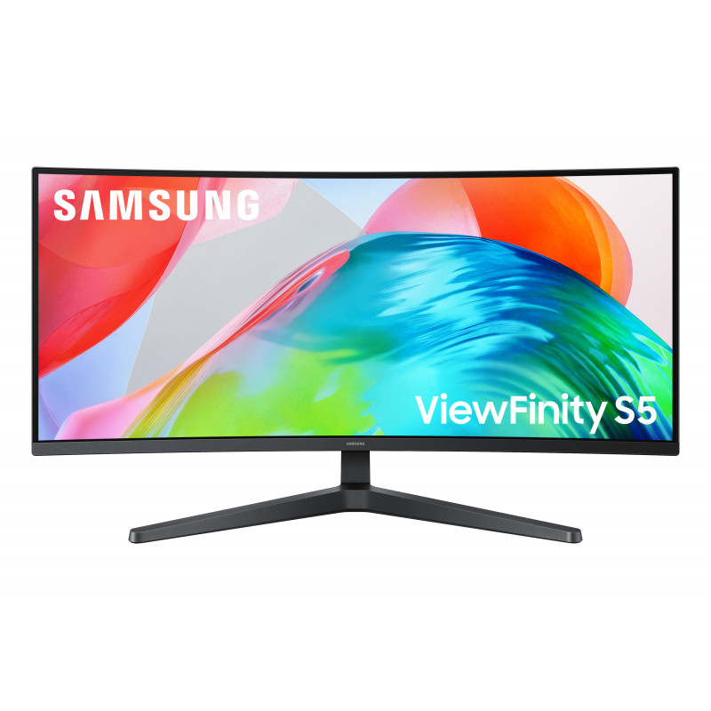 Samsung S34H550GAU 34 inch UltraWide QHD VA Monitor - 3440 x 1440, 21:9, 120 Hz, 5 ms, HDR, HDMI, DisplayPort