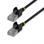 StarTech Slim Cat6a U/FTP Patch Cable RJ45, 4 m, Black