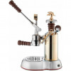 La Pavoni Esperto Competente LPLESC01EU Lever Espresso Machine, Chrome/Gold