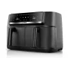 Bosch Serie 4 MAFD440B7 Dual Basket Air Fryer, 9 L, 2500 W, Black