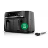 Bosch Serie 4 MAFD440B7 Dual Basket Air Fryer, 9 L, 2500 W, Black