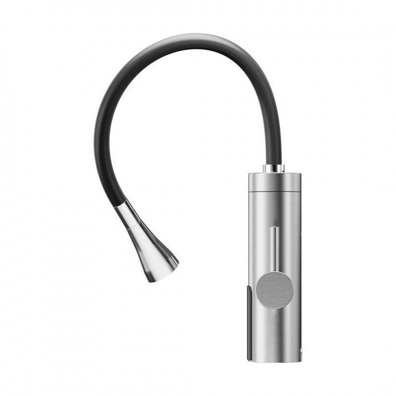 Teesa TSA4107 Instantaneous Water Heater Kitchen Faucet with Flexible Spout, Metal