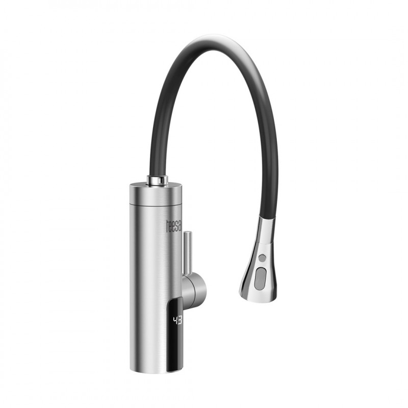 Teesa TSA4107 Instantaneous Water Heater Kitchen Faucet with Flexible Spout, Metal