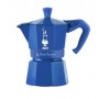Bialetti Candyland Moka Express 3TZ Manual Coffee Maker, 150 ml, Blue