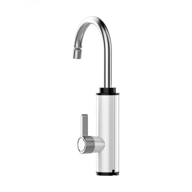 Teesa TSA4108 Instantaneous Water Heater Kitchen Faucet, White