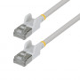 StarTech Slim Cat6a U/FTP Patch Cable RJ45, 0.15 m, White