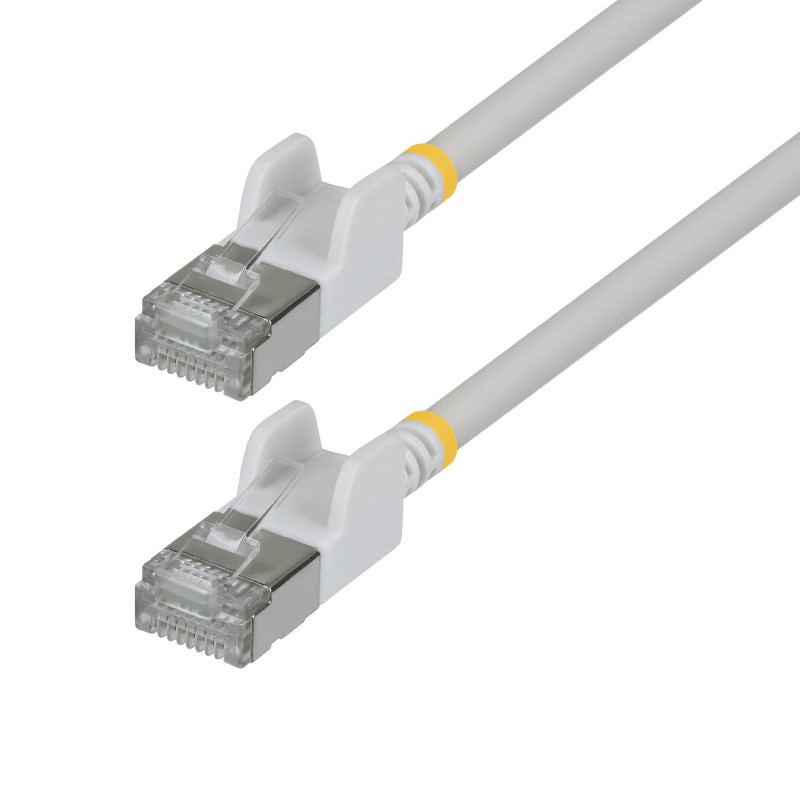 StarTech Slim Cat6a U/FTP Patch Cable RJ45, 0.15 m, White