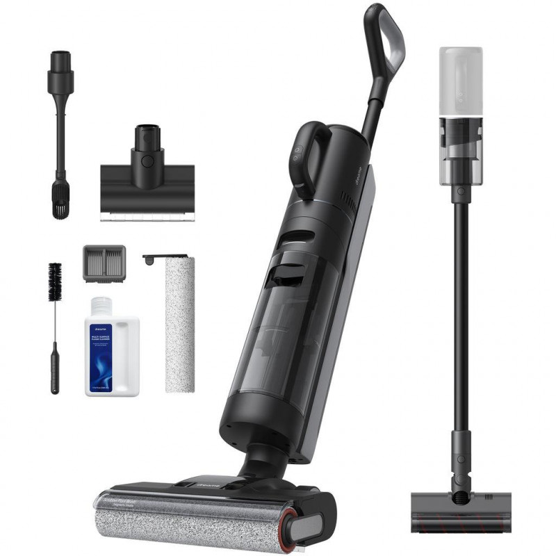 Dreame G12 Dual 5-in-1 Wet & Dry Stick Vacuum, 28000 Pa, Black