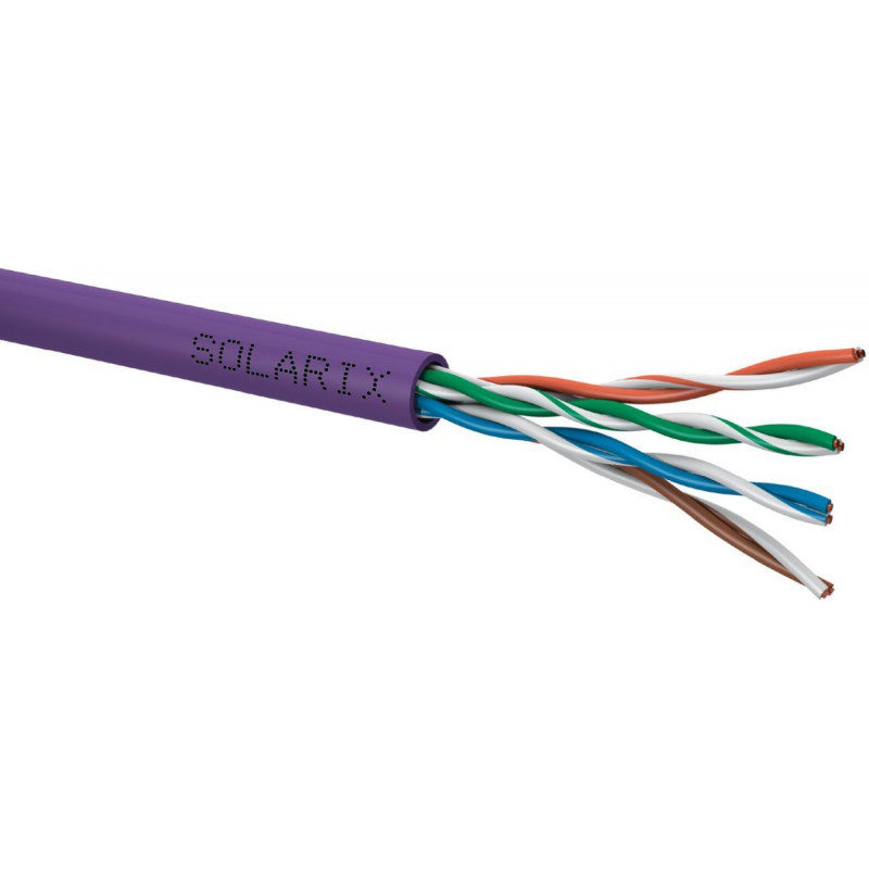 SOLARIX Cat5e U/UTP Network Cable, 500 m, LSZH