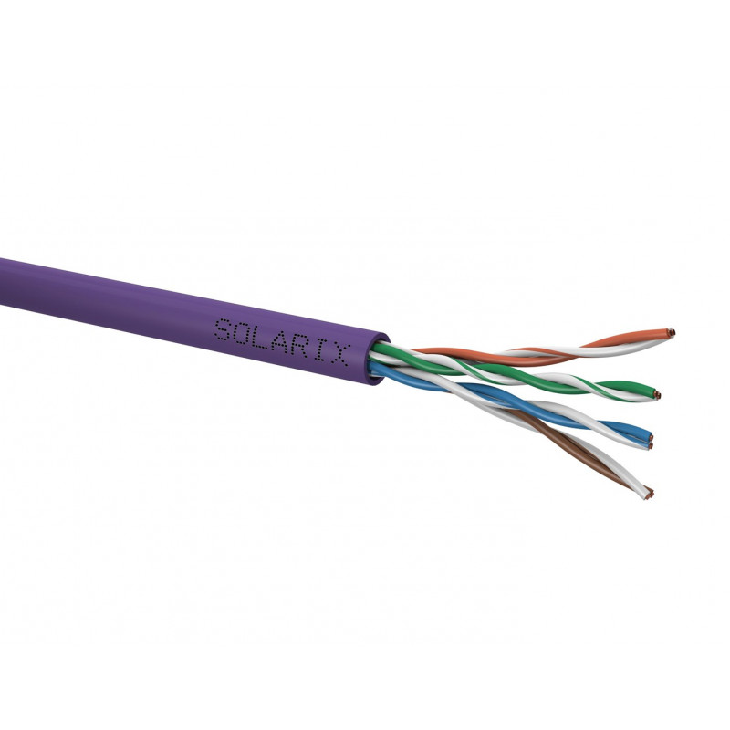 SOLARIX Cat5e U/UTP Network Cable, 500 m, LSZH