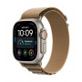 Apple Watch Ultra 4 GPS + Cellular 49mm Natural Titanium Case with Desert Alpine Loop - M