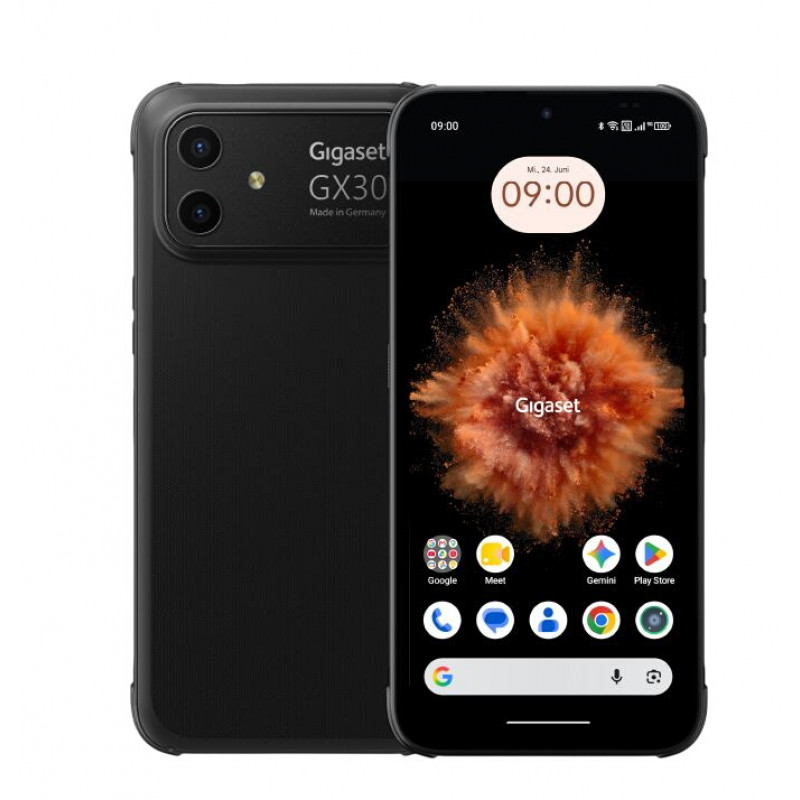 Gigaset GX30 Rugged Smartphone Titanium Black, 16.7 cm, 128 GB, 6.58 inch