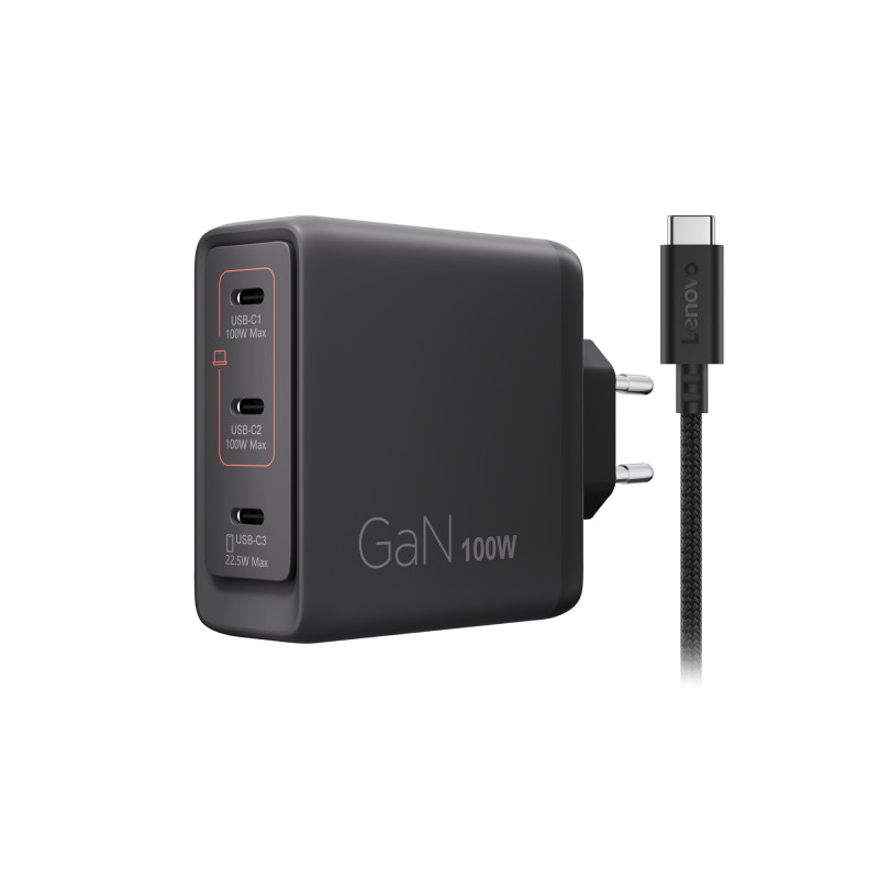 Lenovo Multi-port USB-C 100W GaN Charger