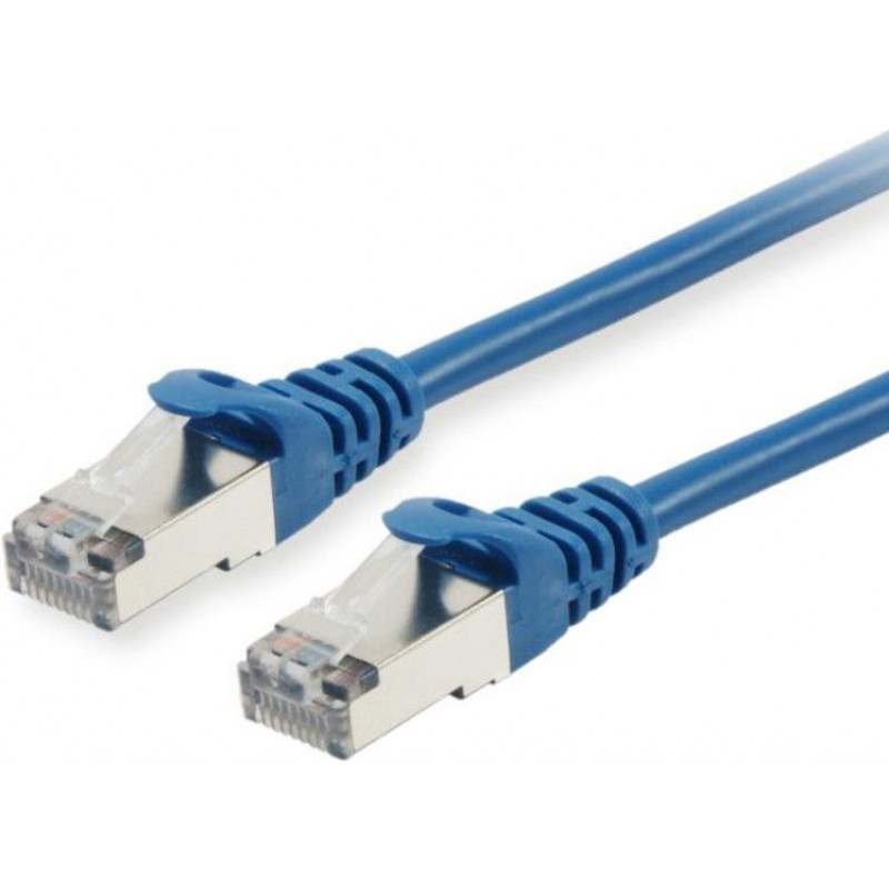 Equip Cat6 S/FTP Patch Cable RJ45, 25 m, Blue, LSZH