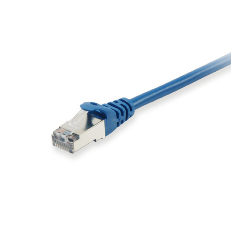 Equip Cat6 S/FTP Patch Cable RJ45, 25 m, Blue, LSZH