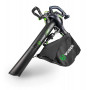 Wuber W43422 Electric Leaf Blower with Shredder, 3000 W, 15:1