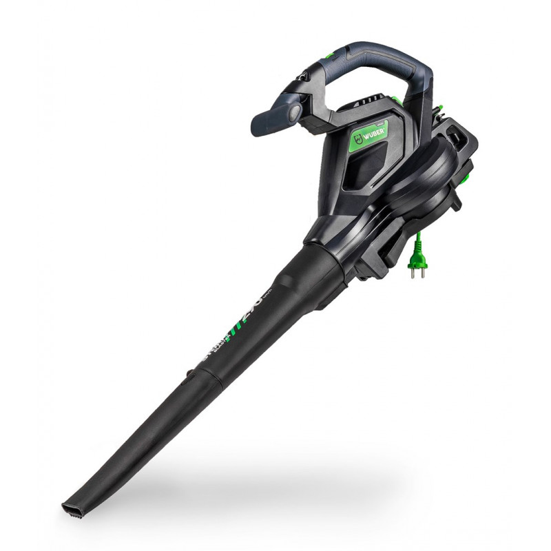 Wuber W43422 Electric Leaf Blower with Shredder, 3000 W, 15:1