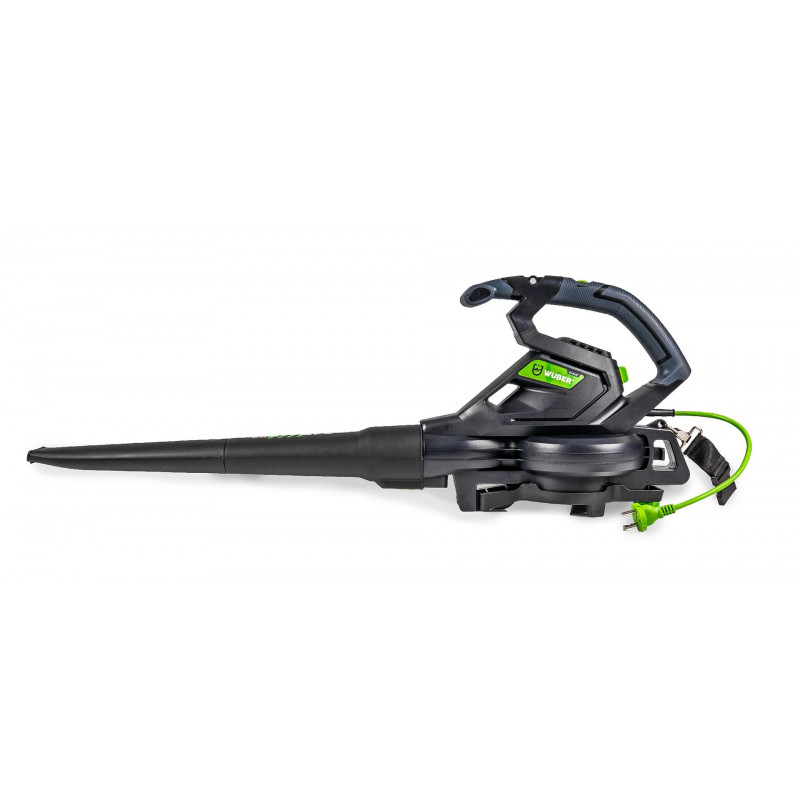 Wuber W43422 Electric Leaf Blower with Shredder, 3000 W, 15:1