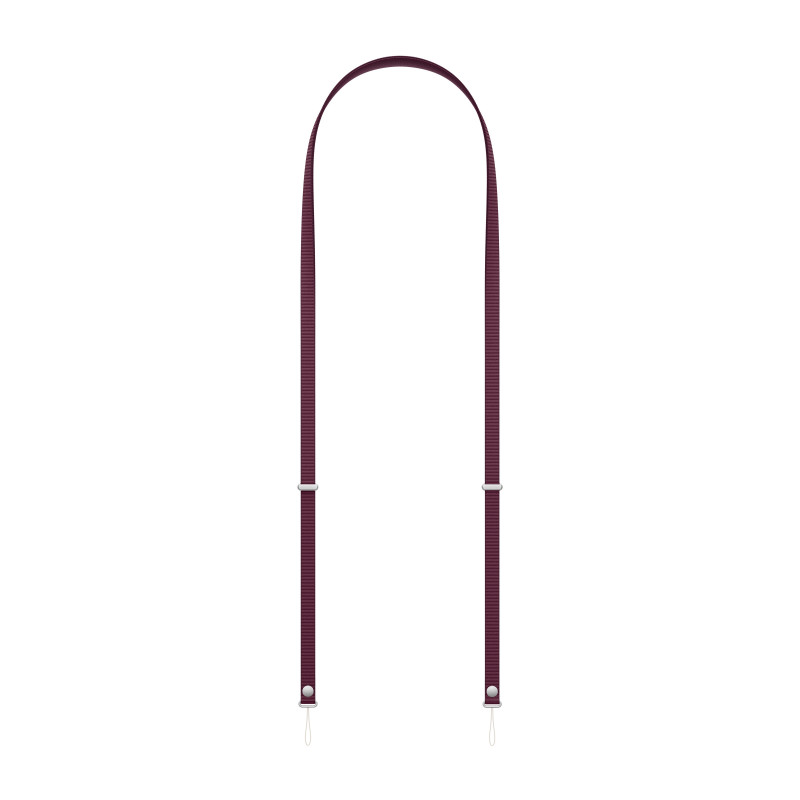 Apple Crossbody Strap – Burgundy