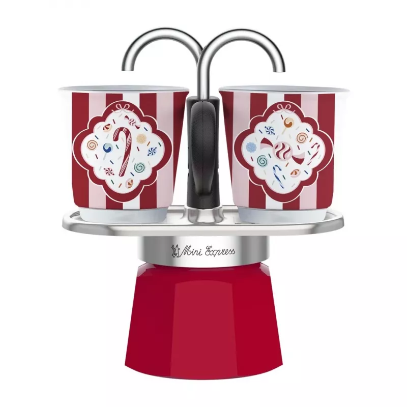 Bialetti Mini Express Moka Pot Set with 2 Cups (5461)