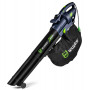 Wuber W43420 Electric Leaf Blower with Shredder, 3000 W, 10:1
