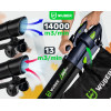 Wuber W43420 Electric Leaf Blower with Shredder, 3000 W, 10:1