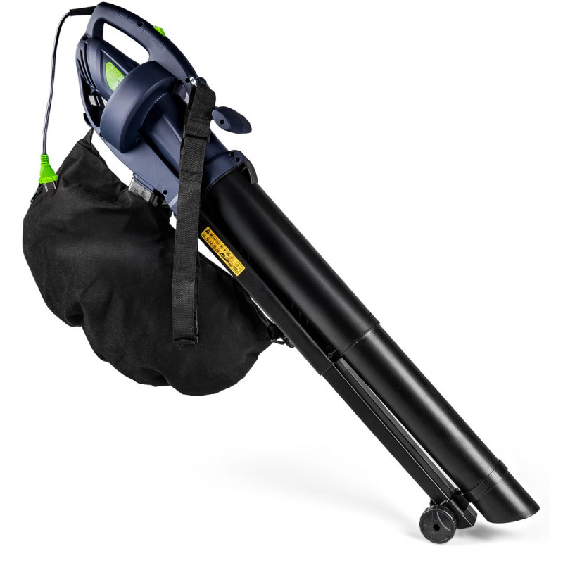 Wuber W43420 Electric Leaf Blower with Shredder, 3000 W, 10:1