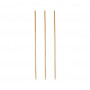 Papstar pure Drinking Straws 87702, Brown, 100 pcs