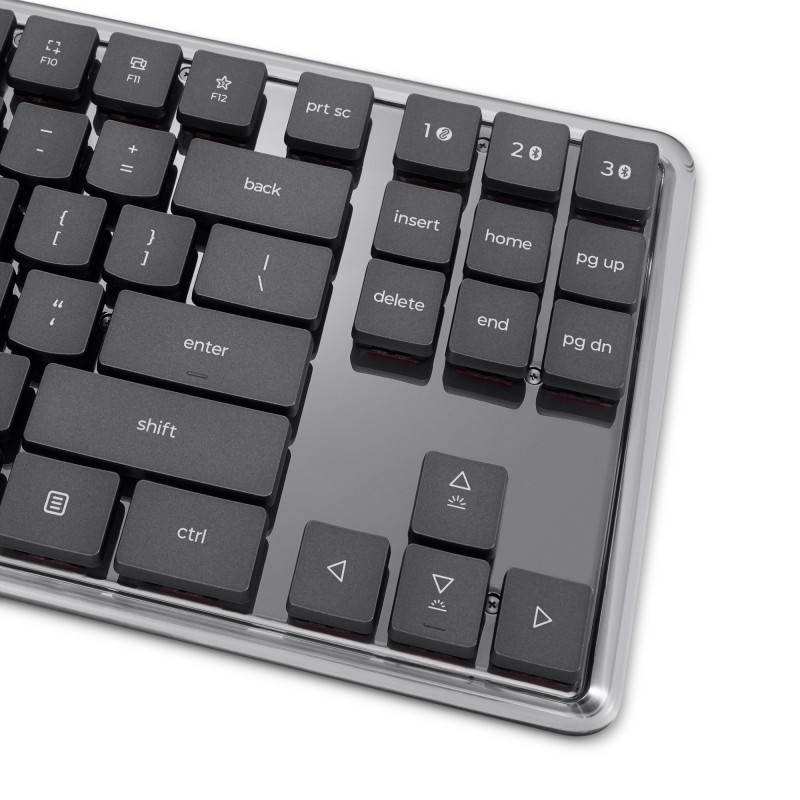 Lenovo Wireless Multi-Mode Mechanical Keyboard 8000, German Layout, Grey