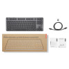 Lenovo Wireless Multi-Mode Mechanical Keyboard 8000, German Layout, Grey