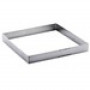 De Buyer Perforated Stainless Steel Square Tart Form, 15 cm (3099.21)