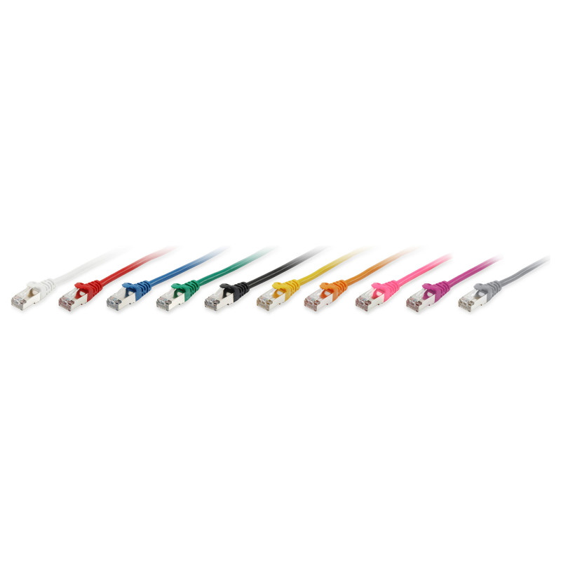 Equip Cat6a S/FTP Patch Cable RJ45, 35 m, Grey, LSZH