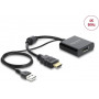 Delock HDMI to DisplayPort Adapter, 4K
